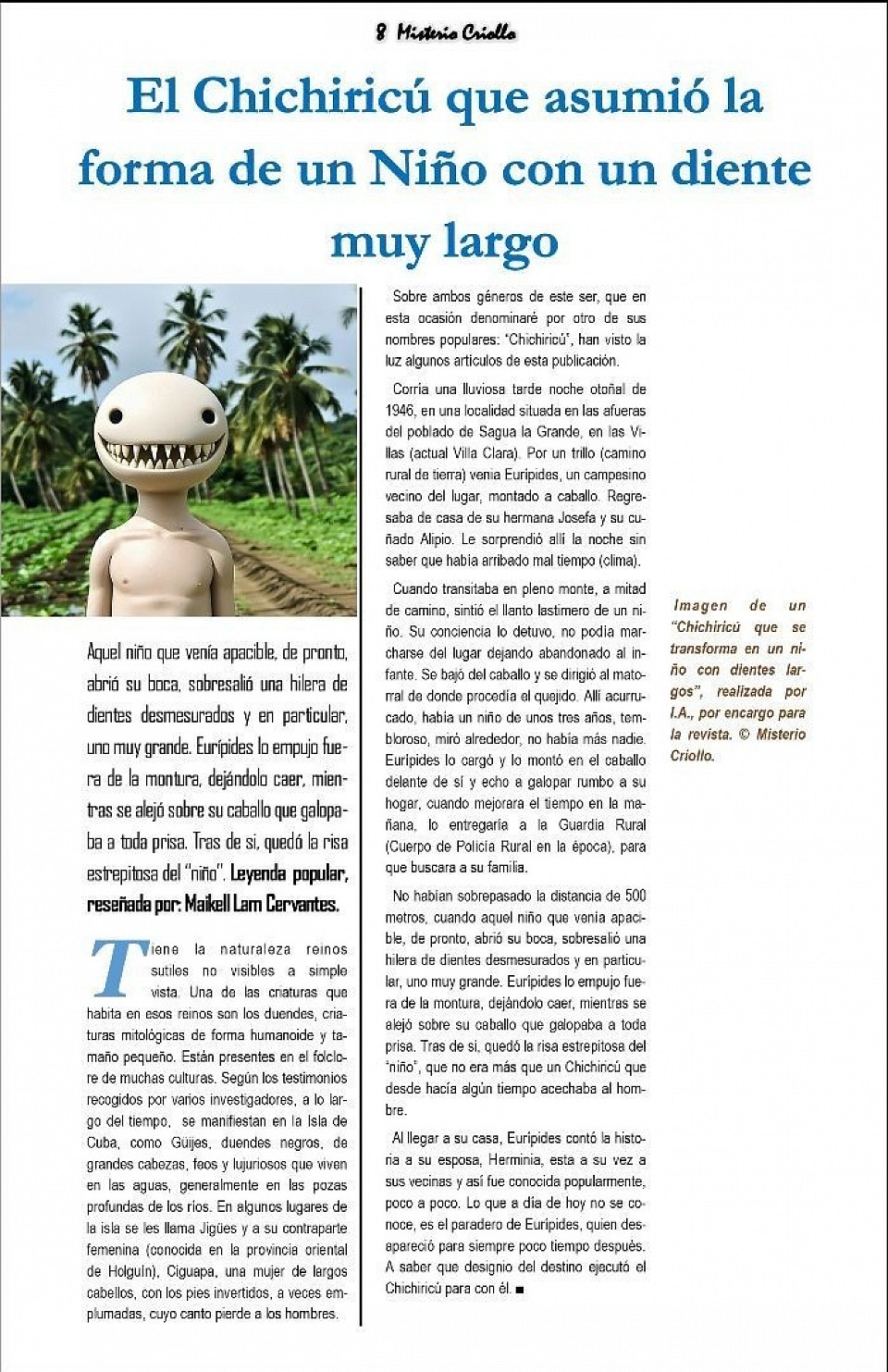 Artículo 2do. en foto